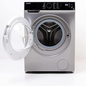 Toshiba - Washing Machine - 9kg - Silver - Inverter - 1400rpm -TW-BJ100M4E(SK)